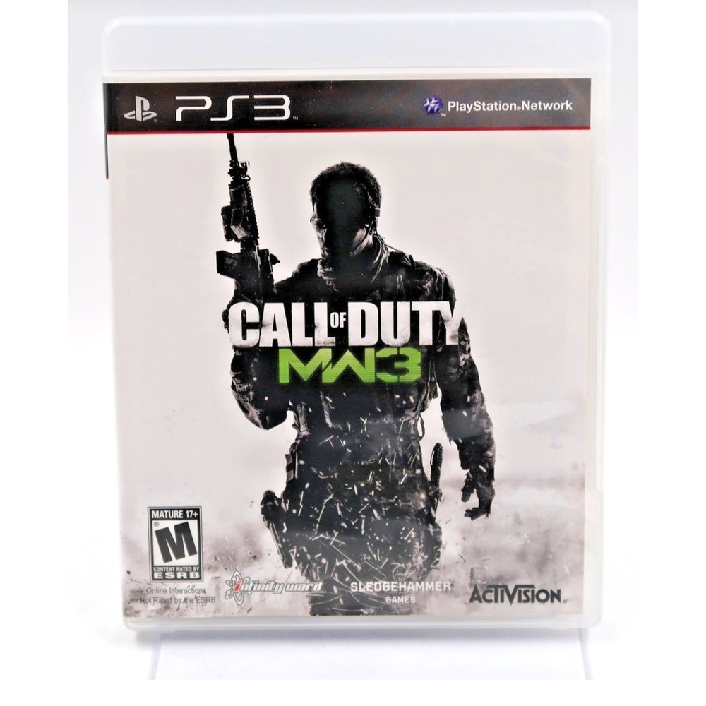 Call of Duty Modern Warfare 3 MW3 Sony PlayStation 3 PS3 2011 Activision FPS